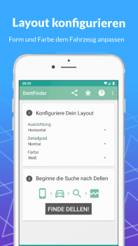 تحميل DentFinder - PDR Lampe السيارات والمركبات لنظام أندرويد لقطة شاشة 2