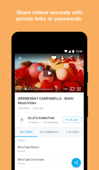 تحميل Vimeo وسائل الترفيه لنظام أندرويد لقطة شاشة 4