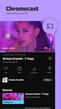 تحميل Dailymotion Video App وسائل الترفيه لنظام أندرويد لقطة شاشة 2