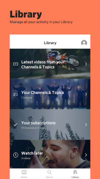 تحميل Dailymotion Video App وسائل الترفيه لنظام أندرويد لقطة شاشة 4