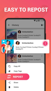 تحميل Story Saver for Instagram مشغلات الفيديو والمحررين لنظام أندرويد لقطة شاشة 2