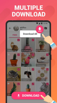 تحميل Story Saver for Instagram مشغلات الفيديو والمحررين لنظام أندرويد لقطة شاشة 3