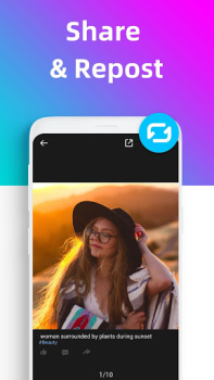 تحميل Video downloader for Instagram مشغلات الفيديو والمحررين لنظام أندرويد لقطة شاشة 3