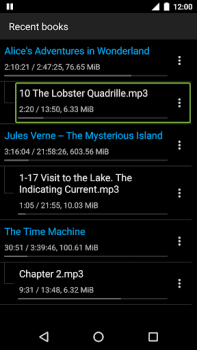 تحميل Simple Audiobook Player الموسيقى والصوت لنظام أندرويد لقطة شاشة 5