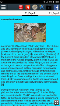 تحميل Biography Alexander The Great الكتب والمراجع لنظام أندرويد لقطة شاشة 2