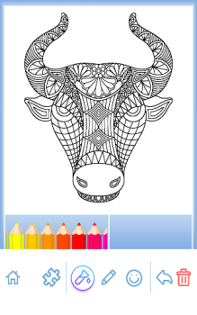 تحميل Animal coloring mandala pages التعليم لنظام أندرويد لقطة شاشة 3