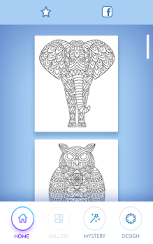 تحميل Animal coloring mandala pages التعليم لنظام أندرويد لقطة شاشة 4