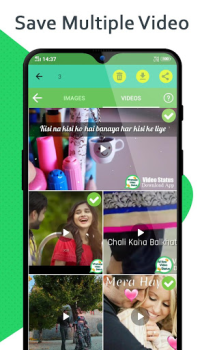 تحميل Status Download - Video Saver عمل لنظام أندرويد لقطة شاشة 2