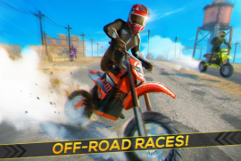 تحميل Wild Motor Bike Offroad Racing سباق لنظام أندرويد لقطة شاشة 3