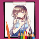 تحميل  Anime Coloring Book for Adults
