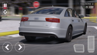 تحميل Realistic A6 Audi Simulator السيارات والمركبات لنظام أندرويد لقطة شاشة 4