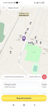 تحميل Taxi 1056 (sh. Olot) السيارات والمركبات لنظام أندرويد لقطة شاشة 5