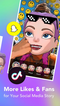 تحميل Face Cam | Face Emoji Avatar صورة فوتوغرافية لنظام أندرويد لقطة شاشة 2