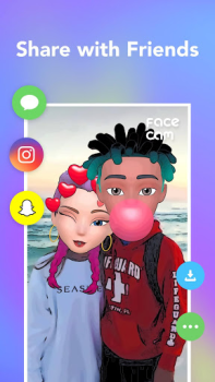 تحميل Face Cam | Face Emoji Avatar صورة فوتوغرافية لنظام أندرويد لقطة شاشة 6