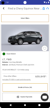 تحميل Chevrolet Equinox السيارات والمركبات لنظام أندرويد لقطة شاشة 3