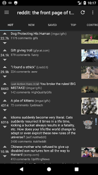تحميل rif is fun for Reddit الأخبار والمجلات لنظام أندرويد لقطة شاشة 2