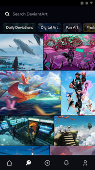 تحميل DeviantArt الاجتماعية لنظام أندرويد لقطة شاشة 3