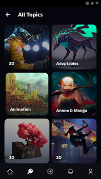 تحميل DeviantArt الاجتماعية لنظام أندرويد لقطة شاشة 4