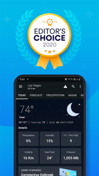 تحميل 1Weather Forecasts & Radar طقس لنظام أندرويد لقطة شاشة 3