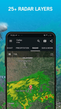 تحميل 1Weather Forecasts & Radar طقس لنظام أندرويد لقطة شاشة 4