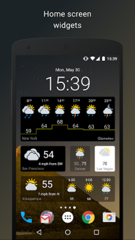 تحميل Gismeteo طقس لنظام أندرويد لقطة شاشة 5