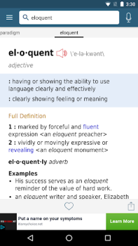 تحميل Dictionary - Merriam-Webster التعليم لنظام أندرويد لقطة شاشة 2