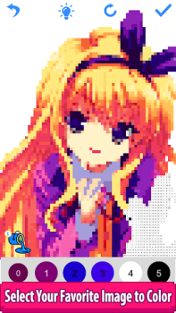 تحميل Anime Manga Pixel Art Coloring وسائل الترفيه لنظام أندرويد لقطة شاشة 3