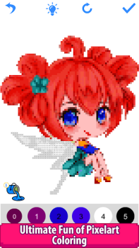 تحميل Anime Manga Pixel Art Coloring وسائل الترفيه لنظام أندرويد لقطة شاشة 7
