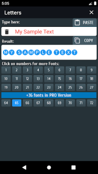 تحميل Cool text and symbols أدوات لنظام أندرويد لقطة شاشة 3