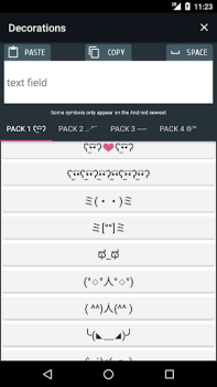تحميل Cool text and symbols أدوات لنظام أندرويد لقطة شاشة 6