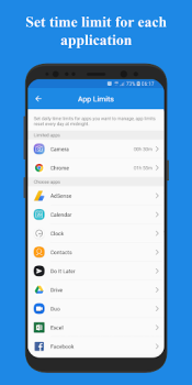 تحميل Usage Time - App Usage Manager أدوات لنظام أندرويد لقطة شاشة 3