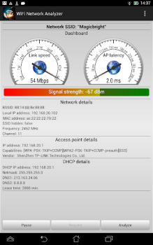 تحميل WiFi Analyzer أدوات لنظام أندرويد لقطة شاشة 7