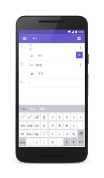 تحميل GeoGebra Scientific Calculator التعليم لنظام أندرويد لقطة شاشة 3