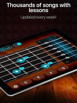 تحميل Guitar - Real games & lessons الموسيقى والصوت لنظام أندرويد لقطة شاشة 7