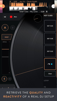 تحميل Mixfader dj - digital vinyl الموسيقى والصوت لنظام أندرويد لقطة شاشة 3