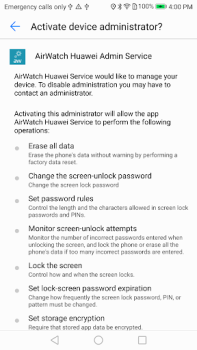 تحميل AirWatch Service for Huawei اعمال لنظام أندرويد لقطة شاشة 3