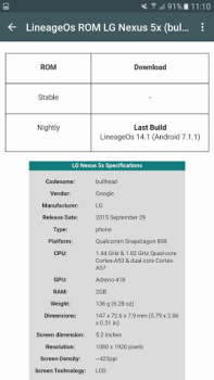 تحميل Lineage ROMs أدوات لنظام أندرويد لقطة شاشة 3