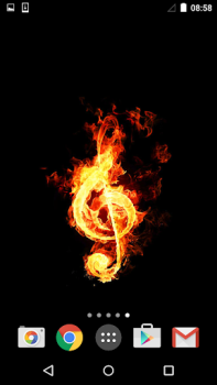 تحميل Fire Live Wallpaper إضفاء الطابع الشخصي لنظام أندرويد لقطة شاشة 3