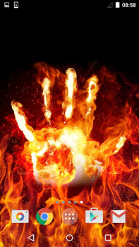 تحميل Fire Live Wallpaper إضفاء الطابع الشخصي لنظام أندرويد لقطة شاشة 5