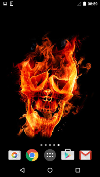 تحميل Fire Live Wallpaper إضفاء الطابع الشخصي لنظام أندرويد لقطة شاشة 6
