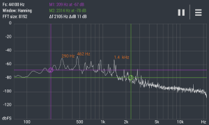 تحميل Advanced Spectrum Analyzer PRO الموسيقى والصوت لنظام أندرويد لقطة شاشة 6