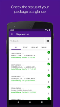 تحميل FedEx Mobile اعمال لنظام أندرويد لقطة شاشة 2
