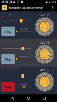 تحميل Frequency Sound Generator أدوات لنظام أندرويد لقطة شاشة 4