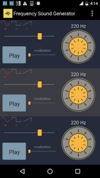 تحميل Frequency Sound Generator أدوات لنظام أندرويد لقطة شاشة 5
