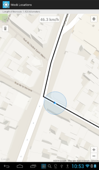 تحميل Mock Locations (fake GPS path) أدوات لنظام أندرويد لقطة شاشة 5