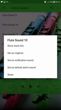 تحميل Flute Sound الموسيقى والصوت لنظام أندرويد لقطة شاشة 2