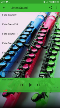 تحميل Flute Sound الموسيقى والصوت لنظام أندرويد لقطة شاشة 3