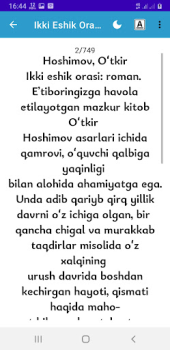 تحميل Ikki Eshik Orasi الكتب والمراجع لنظام أندرويد لقطة شاشة 5