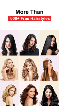 تحميل Hairstyle Try On Color Changer الجمال لنظام أندرويد