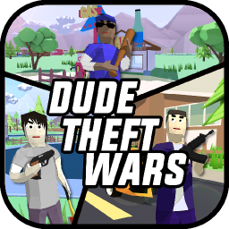 الشعار Dude Theft Wars: Offline games